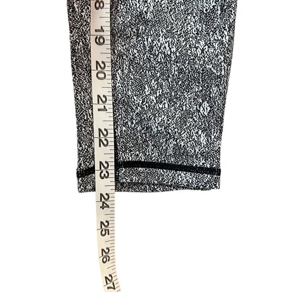 ECHT Patterned High Waist Leggings Stretch Athletic Gym Workout Pants Size M - Picture 5 of 6